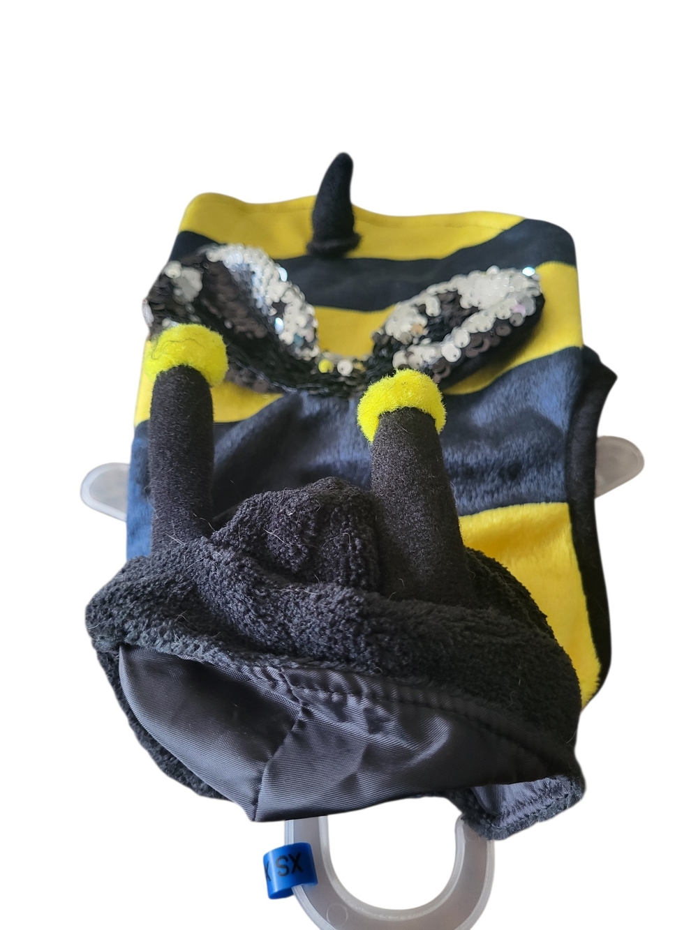 Bumblebee Costume 1-Pc Pet Size XS Cat Dog (5-10 lbs) Halloween Vibrant Life